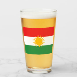 Copo De Pint Bandeira do Curdistão