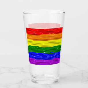 Copo De Pint Bandeira do orgulho da gloss líquido SlipperyJoe's