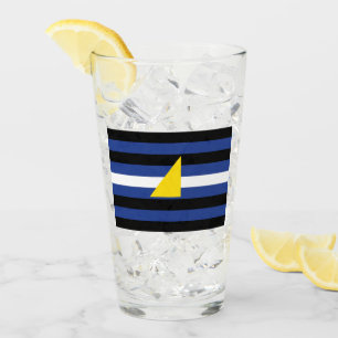 Copo De Pint Bandeira do Orgulho de Aquecimento