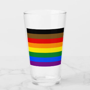Copo De Pint Bandeira do Orgulho LGBTQ de Filadélfia