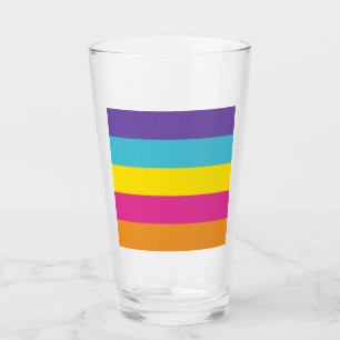 Copo De Pint Bandeira do Orgulho Não Binário de Gênero