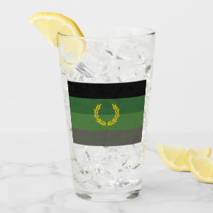 Copo De Pint Bandeira do Orgulho Uniforme Militar