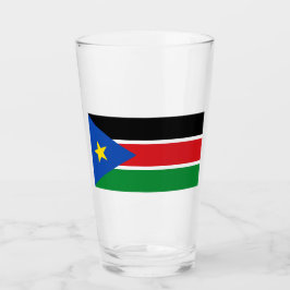 Copo De Pint Bandeira do Sudão do Sul (África)
