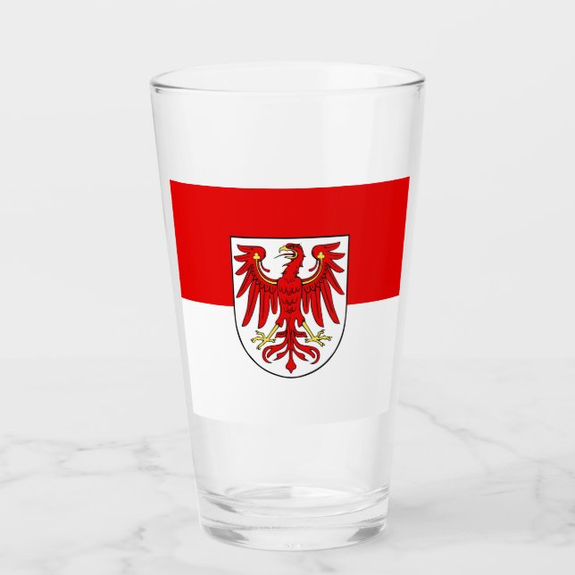 Copo De Pint Bandeira do Vidro de Brandeburgo (Frente)