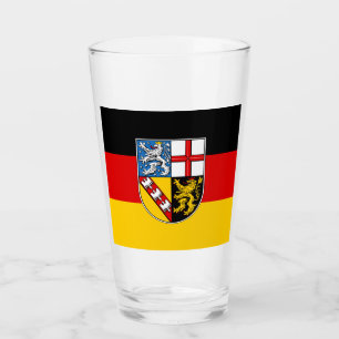 Copo De Pint Bandeira do Vidro do Sarre