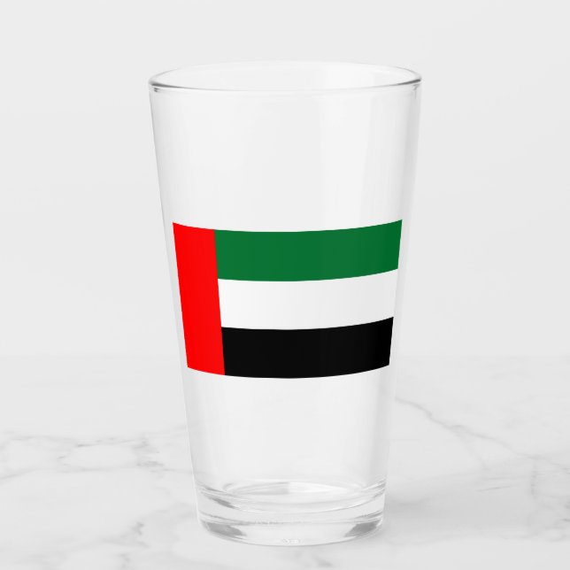 Copo De Pint Bandeira dos Emirados Árabes Unidos (Frente)