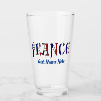 Copo De Pint Bandeira Francesa da França Cores Personalizadas d