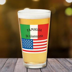 Copo De Pint Bandeira Italiana - Bandeira Americana