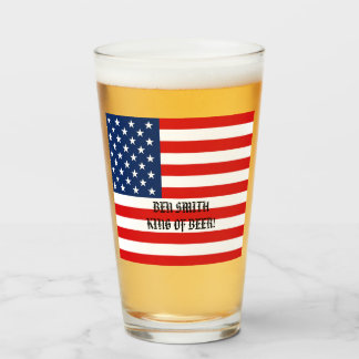 Copo De Pint bandeira patriótica americana
