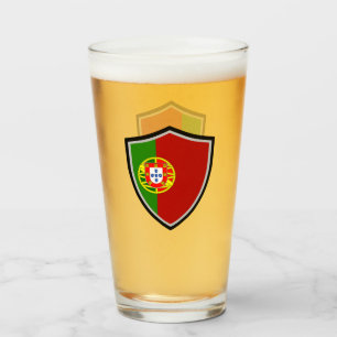 Copo De Pint bandeira portuguesa