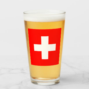 Copo De Pint Bandeira Suíça