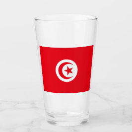Copo De Pint Bandeira Tunisina (Tunísia) (Crescente Islâmica)