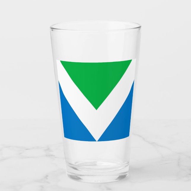 Copo De Pint Bandeira Vegana Internacional (Frente)