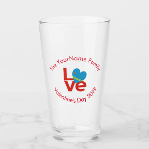 Copo De Pint Bandeira Vermelha Arubana Personalizada de AMOR