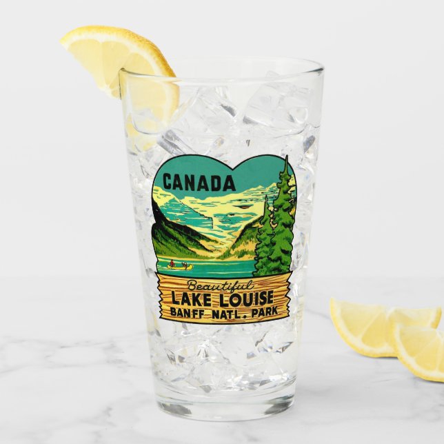 Copo De Pint Banff National Park, Canadá - Pint Glass (Gelo frontal)