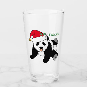 Copo De Pint Bar de Panda de Natal bonito personalizado