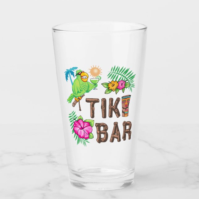 COPO DE PINT BAR TROPICAL TIKI (Frente)