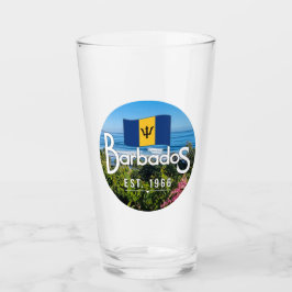 Copo De Pint "Barbados Est. Vista da Costa Leste de 1966" com S