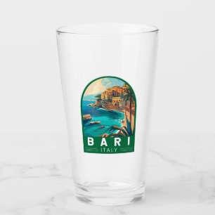 Copo De Pint Bari Itália Viagem Art Vintage