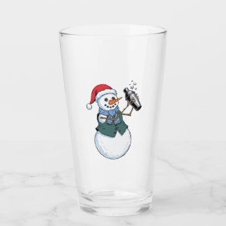 Copo De Pint Barman de Homem de Neve Natal 2026 Coquetel de Fér