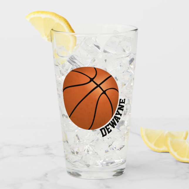 Copo De Pint Basquete Personalizado (Gelo frontal)