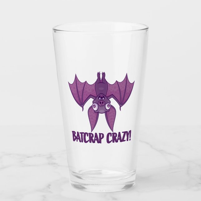 Copo De Pint Batcrap Crazy Wacky Cartoon Bat (Frente)