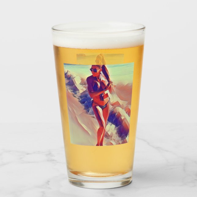 Copo De Pint Beach Girl Thunder_Cove (Traseira (Preenchido))