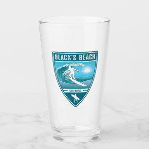 Copo De Pint Beach San Diego, surf Black