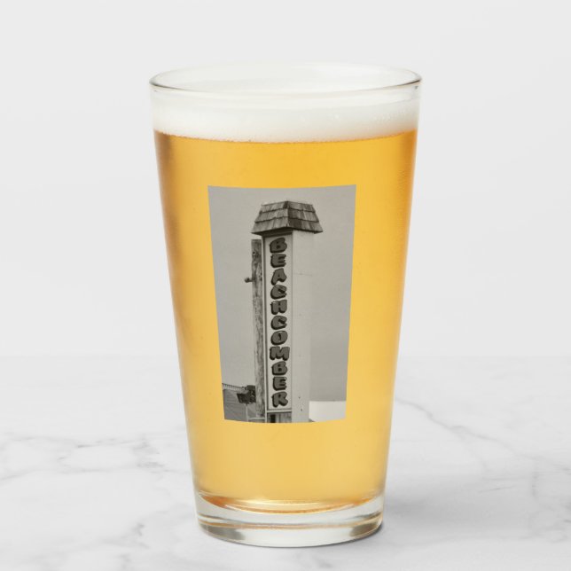 Copo De Pint Beachcomber, Quincy Pint Glass (Frente (Preenchido))