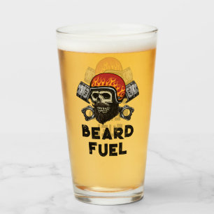 Copo De Pint BEARD FUEL Engraçado Presente de Piada masculino