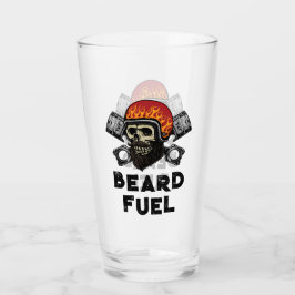 Copo De Pint BEARD FUEL Engraçado Presente de Piada masculino