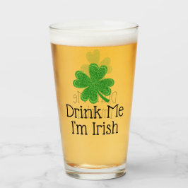 Copo De Pint Beba-me, sou Rua de folheto irlandês 4. Dia de Pat
