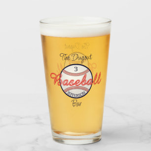 Copo De Pint Beball Sports Beer Beer Glass Drinkware