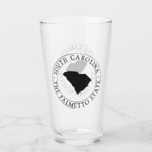 Copo De Pint Bebendo do Estado da Carolina do Sul