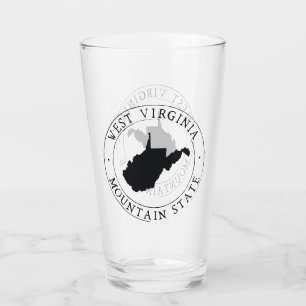 Copo De Pint Bebendo do Estado de West Viriginia
