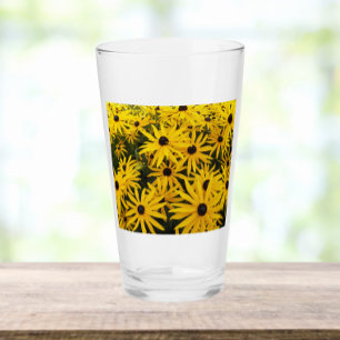 Copo De Pint Bebendo Floral de Suspensões de Olhos Pretos Amare
