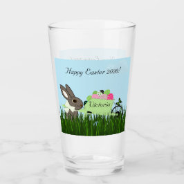 Copo De Pint Bebendo Páscoa Óculos Coelhinhos