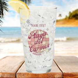 Copo De Pint Bebidas de souvenir da cidade de Playa del Carmen 