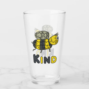 Copo De Pint Bee Kind Quebra-cabeça