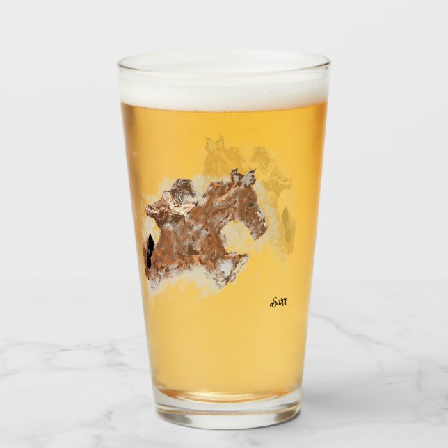 Copo De Pint Beer Glass : Vencedor tira tudo (Traseira (Preenchido))