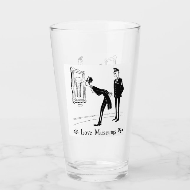 Copo de Pint Beer Love Museums (Frente)