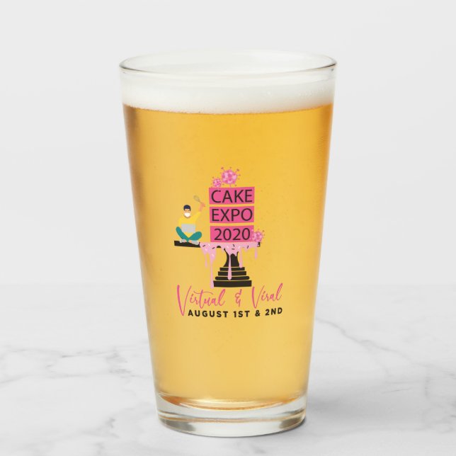 Copo De Pint Beer Mug 2 (Frente (Preenchido))