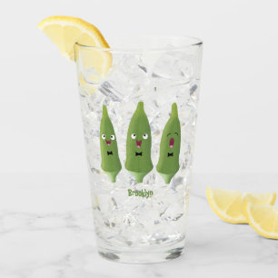 Copo De Pint Bela caricatura de okra