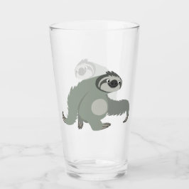 Copo De Pint Bela peça de cartoon à pressa