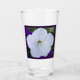 Copo De Pint Beleza da Foto da Flor Branca para a Bíblia Ashes 