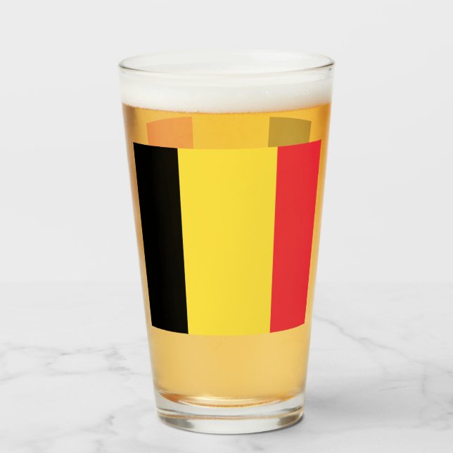 Copo De Pint Bélgica (Frente (Preenchido))
