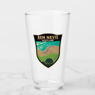 Copo De Pint Ben Nevis Scotland Viagem Art Vintage