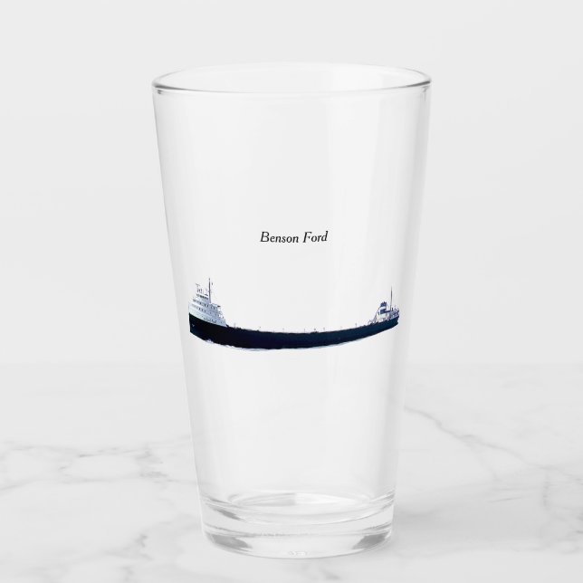 Copo De Pint Benson Ford glass (Frente)