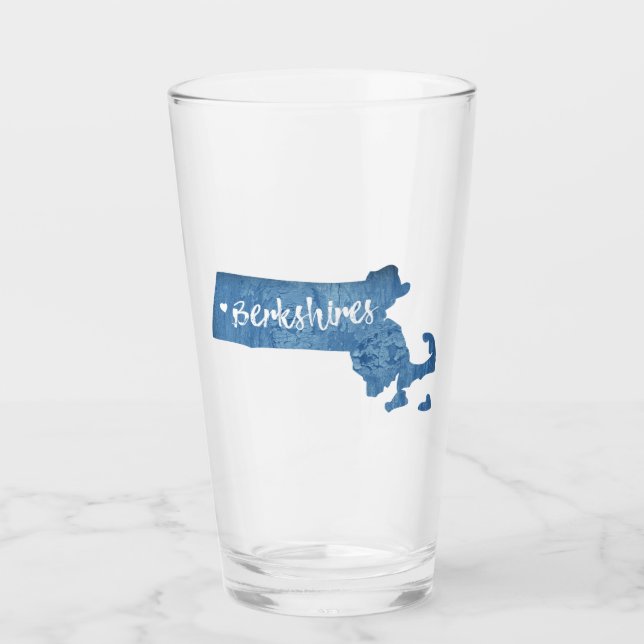 Copo De Pint Berkshires Massachusetts Wood Grain (Frente)