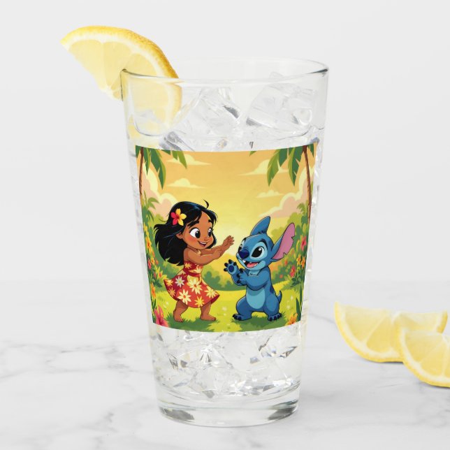Copo De Pint Beste Freunde fürs Leben – Lilo & Stitch   (Gelo frontal)